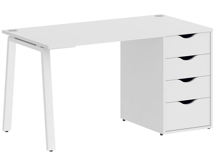 Стол Riva Home Office VR.SP-3-138.4.A White