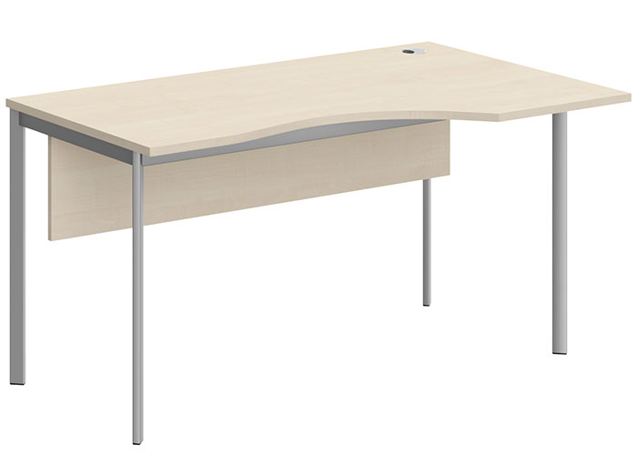 Стол письменный Imago-S СА-2SD (R) Silver