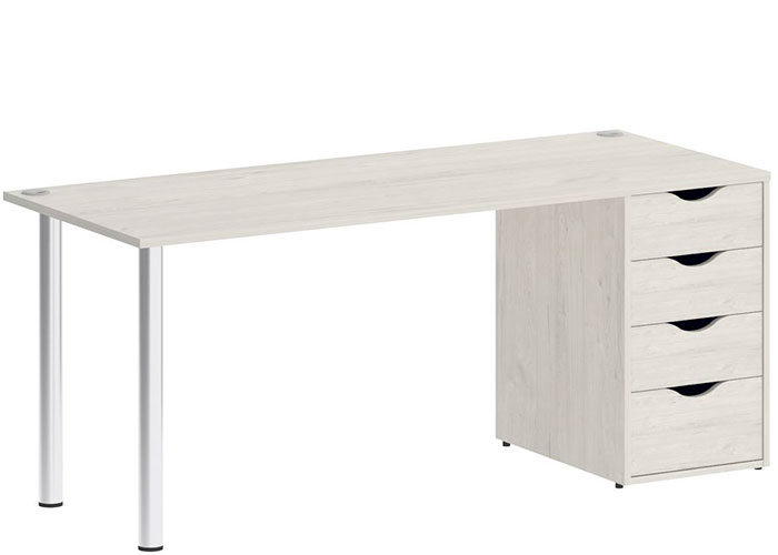 Стол Riva Home Office VR.SP-3-178.4 Silver