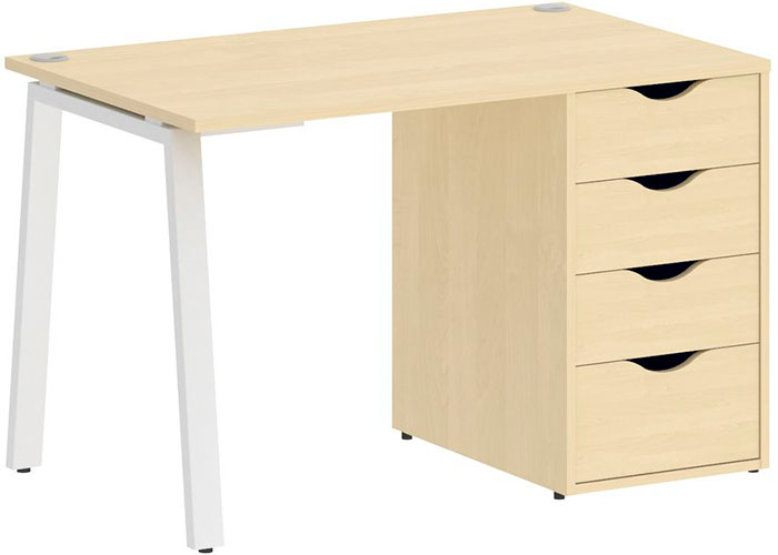 Стол Riva Home Office VR.SP-3-118.4.A White