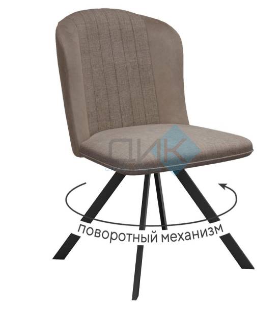 Кухонный стул DikLine 299 Black (микровелюр NS)