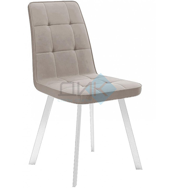 Кухонный стул DikLine 207 White (велюр В)