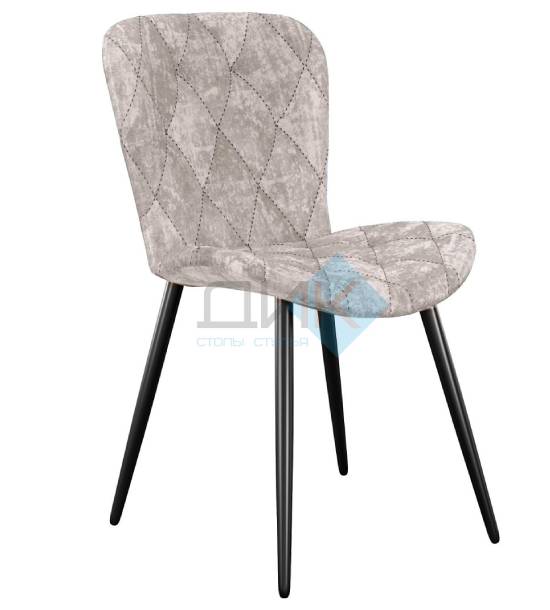 Кухонный стул DikLine 303 Black (микровелюр M)