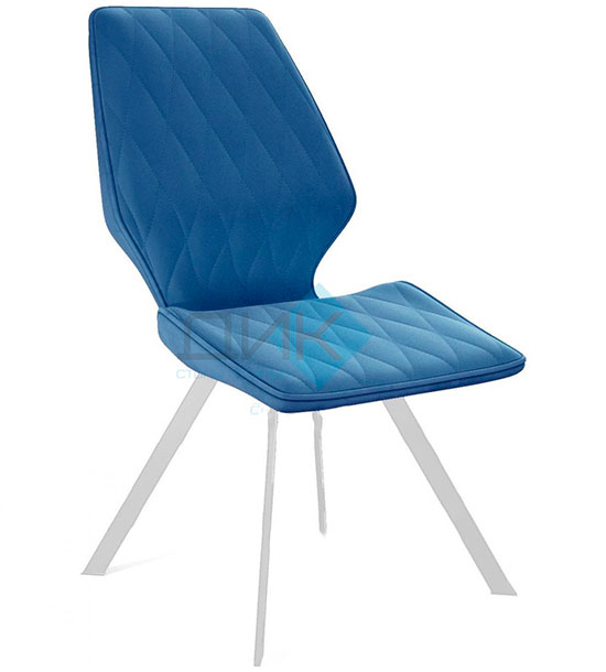 Кухонный стул DikLine 243 White (микровелюр В)