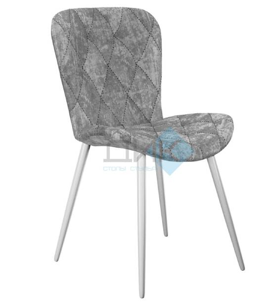 Кухонный стул DikLine 303 White (микровелюр M)