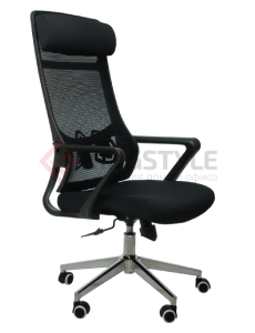 Офисное кресло «SitUp Aura Black Chrome» купить в Минске • Гродно • Гомеле • Могилеве