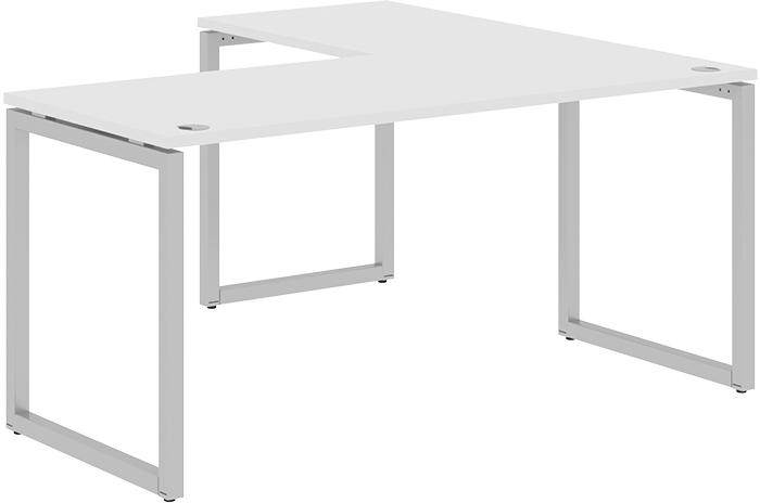 Стол угловой Xten-Q XQCT 1615 Silver (L)