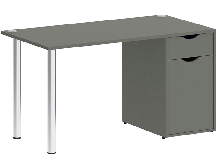 Стол Riva Home Office VR.SP-3-138.1 Silver