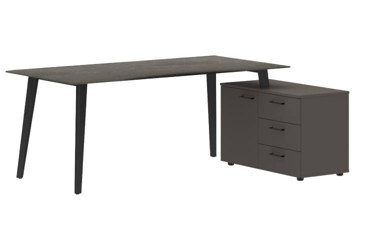 Стол руководителя с тумбой Jay JCT 1813(R)