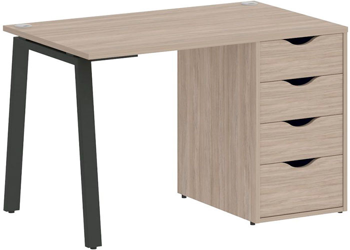 Стол Riva Home Office VR.SP-3-118.4.A Anthracite