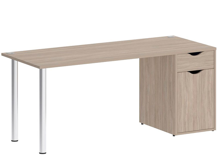 Стол Riva Home Office VR.SP-3-178.1 Silver