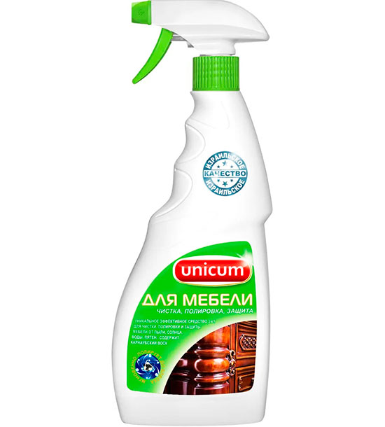 UNICUM Средство для полировки мебели 3в1