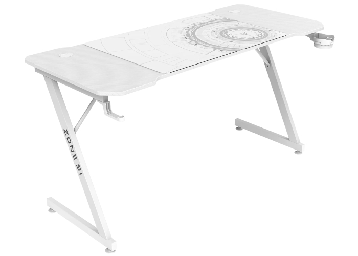 Геймерский стол ZONE 51 Trine 140 White