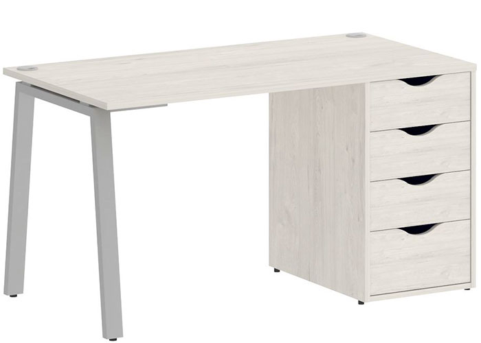 Стол Riva Home Office VR.SP-3-138.4.A Silver