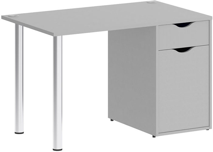 Стол Riva Home Office VR.SP-3-118.1 Silver