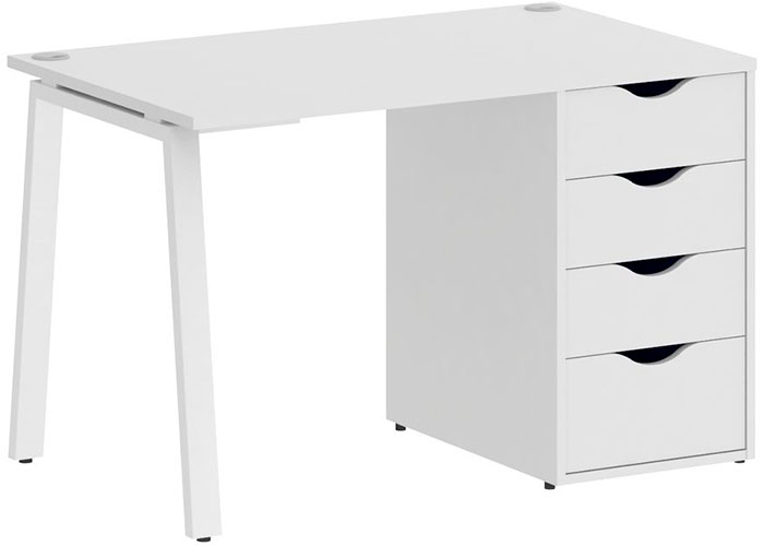 Стол Riva Home Office VR.SP-3-118.4.A White