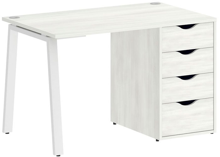 Стол Riva Home Office VR.SP-3-118.4.A White