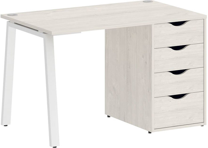 Стол Riva Home Office VR.SP-3-118.4.A White