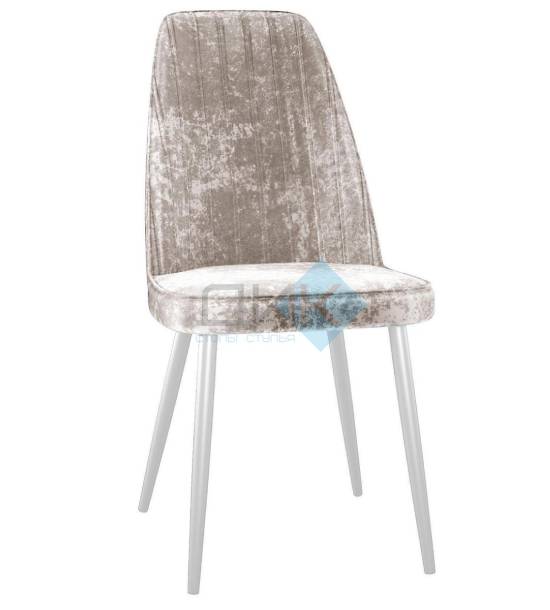 Кухонный стул DikLine 326 White (микровелюр M)