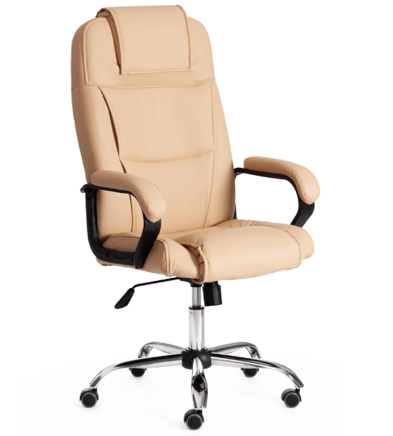Офисное кресло Tetchair Bergamo Chrome