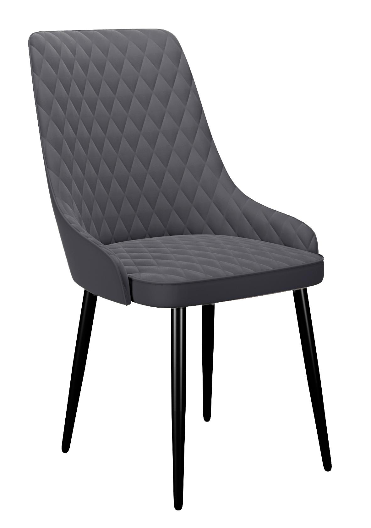 Кухонный стул DikLine 305 Black (велюр В)