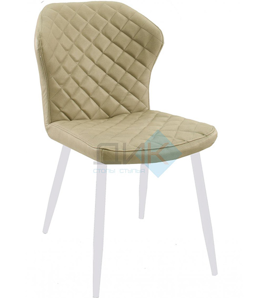 Кухонный стул DikLine 239R White (экокожа)
