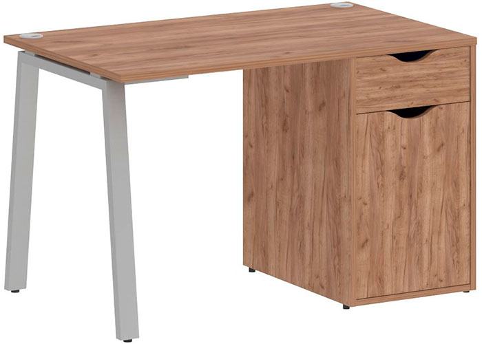 Стол Riva Home Office VR.SP-3-118.1.A Silver