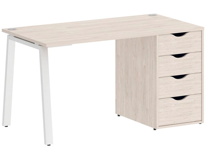Стол Riva Home Office VR.SP-3-138.4.A White