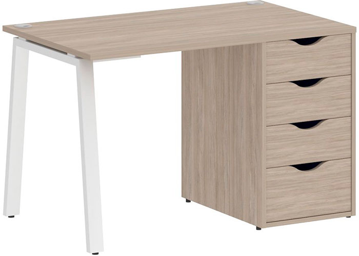 Стол Riva Home Office VR.SP-3-118.4.A White