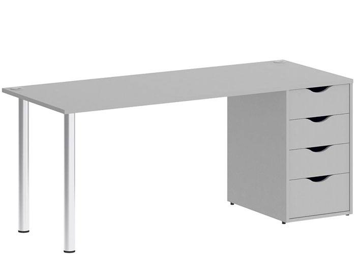 Стол Riva Home Office VR.SP-3-178.4 Silver