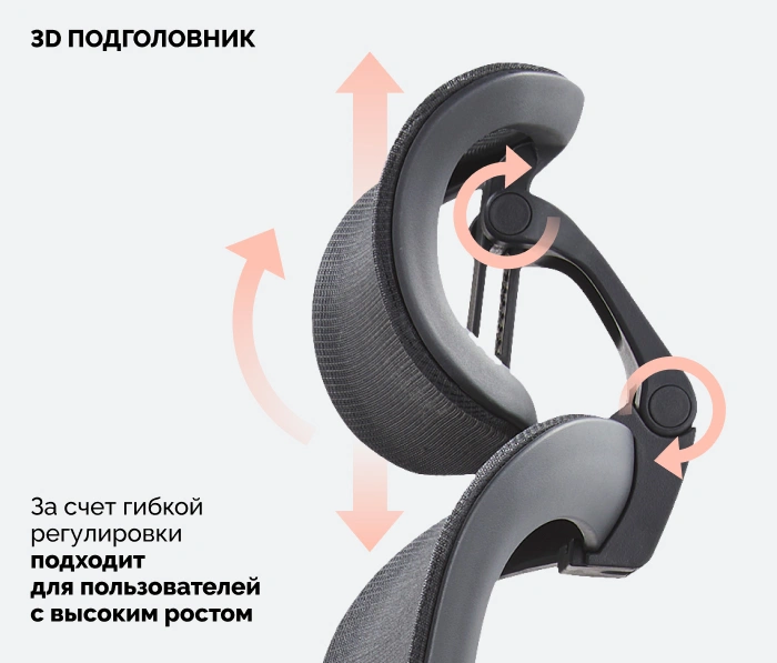 Кресло SPARX Loki HR Black, черный