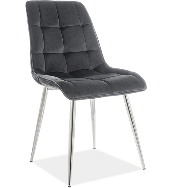 Кухонный стул Signal Chic Velvet Chrome