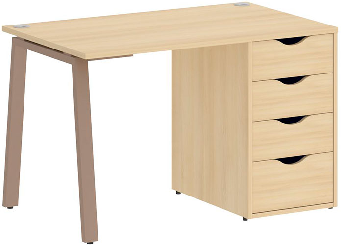 Стол Riva Home Office VR.SP-3-118.4.A Мокко