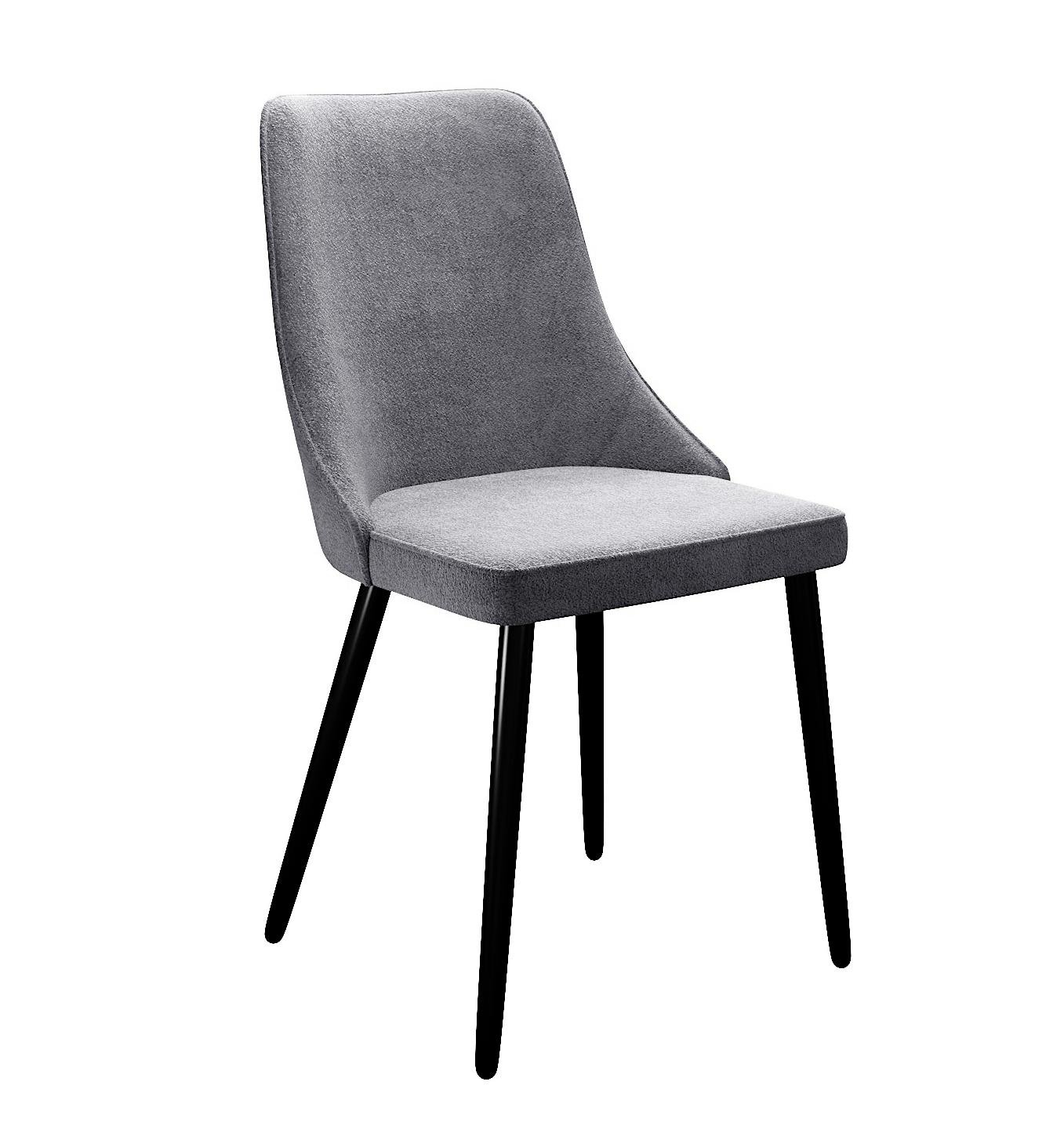 Кухонный стул DikLine 286 Black (микровелюр TW)