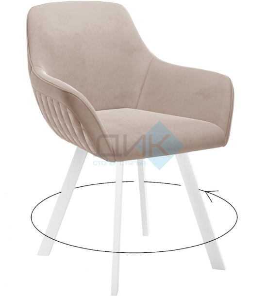 Кухонный стул DikLine 248 White