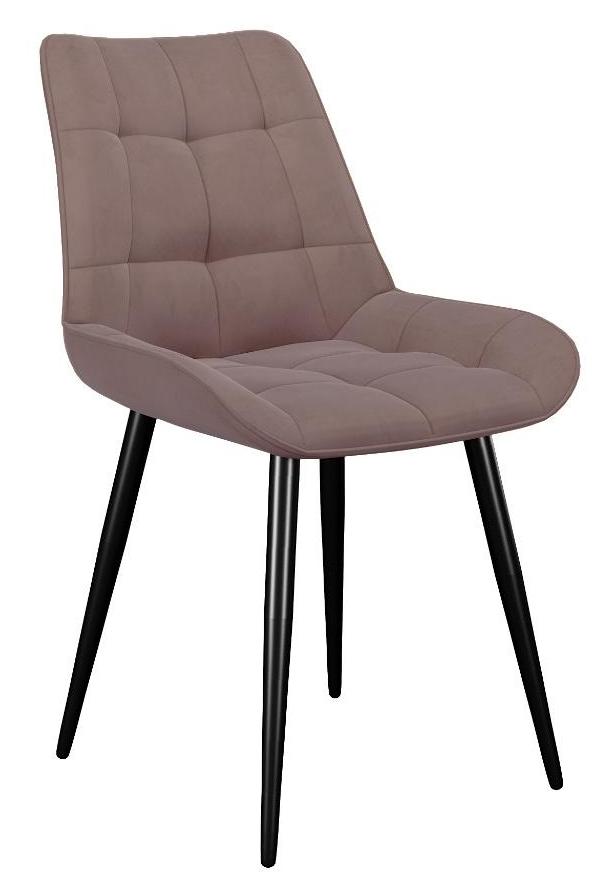 Кухонный стул DikLine 206М Black (микровелюр В)