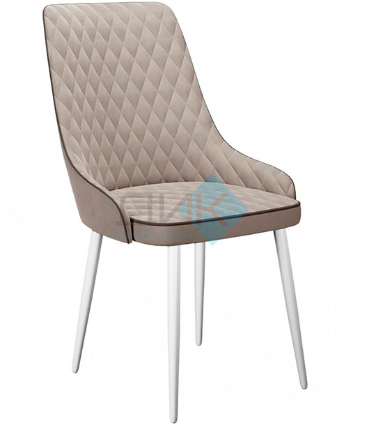 Кухонный стул DikLine 305 White (микровелюр Z)