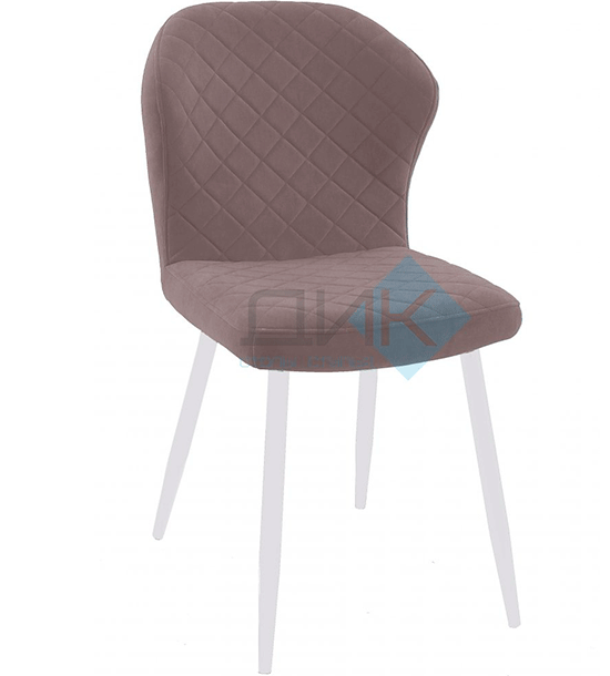 Кухонный стул DikLine 239R White (велюр B)