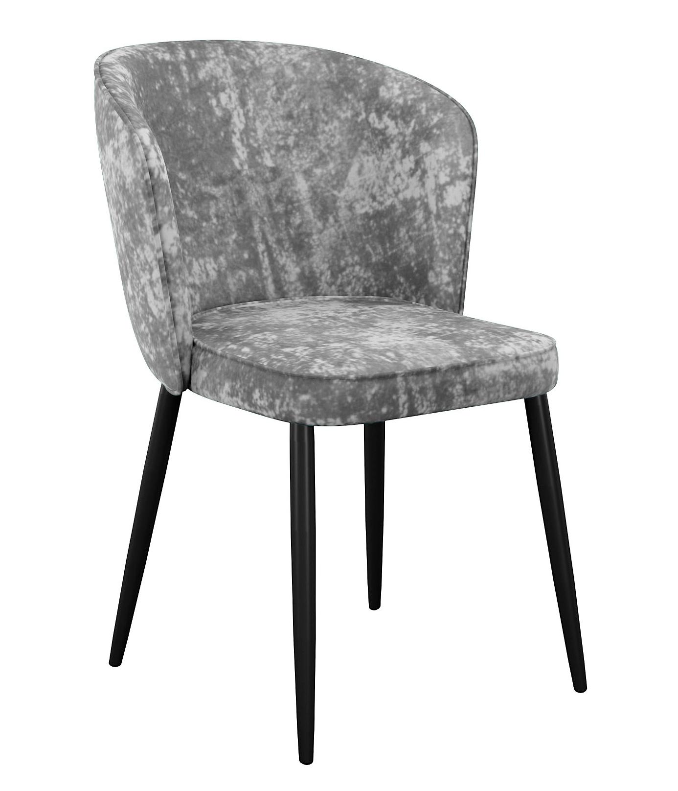 Кухонный стул DikLine 347 Black (микровелюр M)