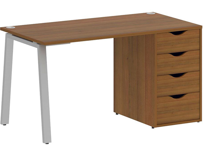 Стол Riva Home Office VR.SP-3-138.4.A Silver