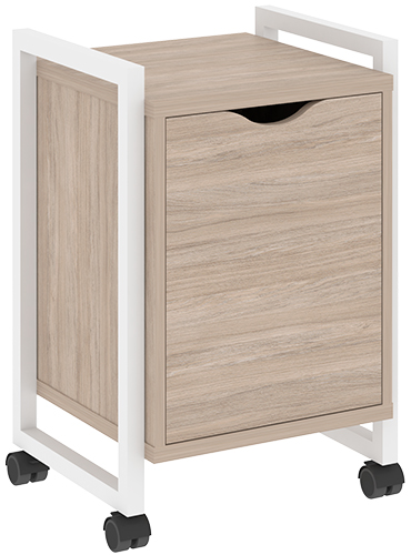 Тумба подкатная RIVA VR.L-T2.K White
