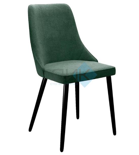 Кухонный стул DikLine 286 Black (микровелюр TW)