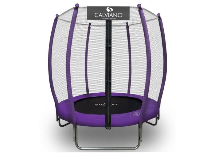 Батут Calviano 140 см - 4,5ft OUTSIDE master purple