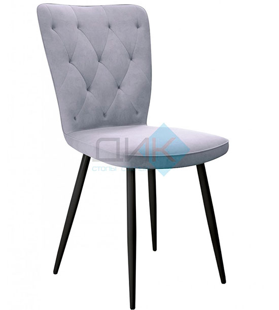 Кухонный стул DikLine 244 Black (микровелюр Z)