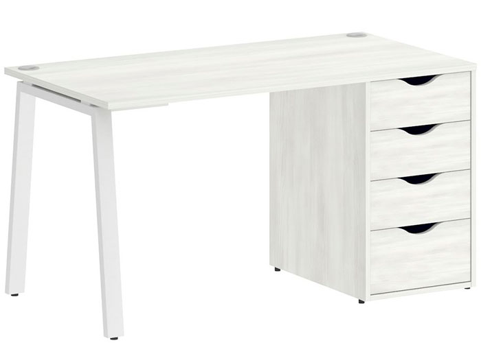 Стол Riva Home Office VR.SP-3-138.4.A White