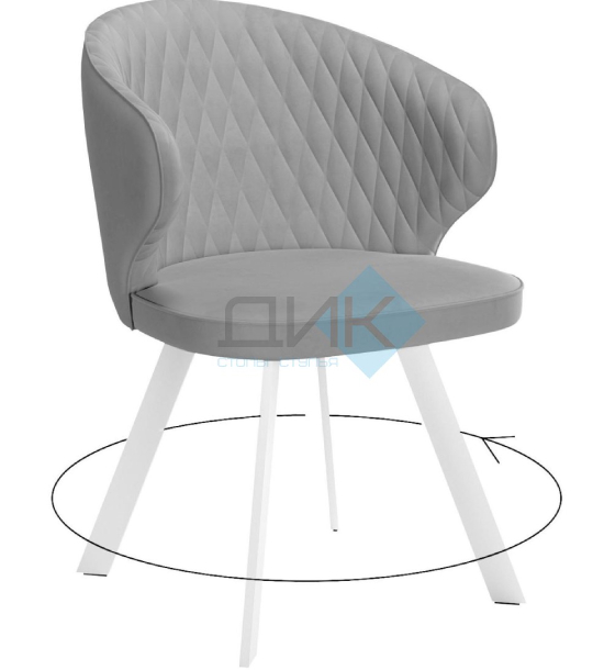 Кухонный стул DikLine 249 White