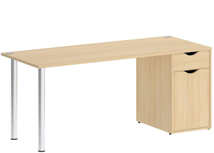 Стол Riva Home Office VR.SP-3-178.1 Silver