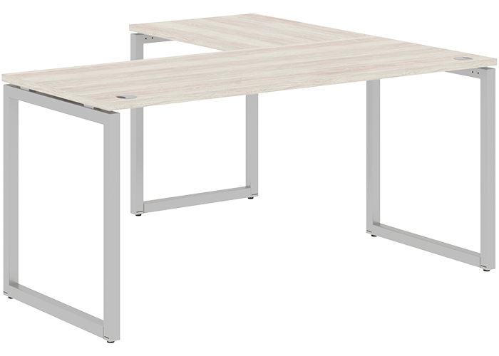 Стол угловой Xten-Q XQCT 1615 Silver (L)