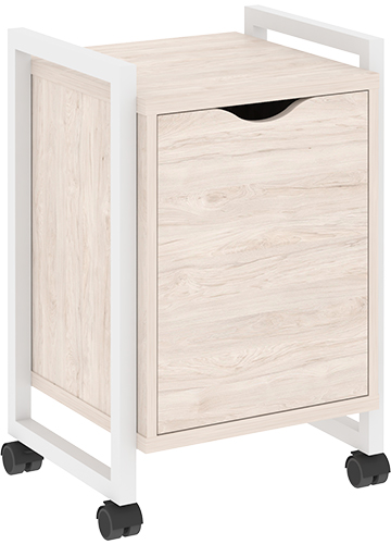 Тумба подкатная RIVA VR.L-T2.K White