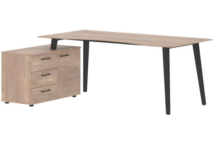 Стол руководителя с тумбой Jay JCT 1813(L)